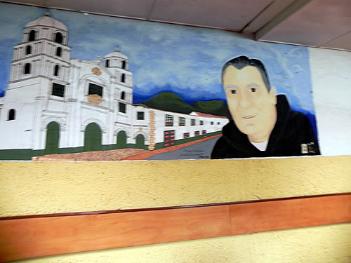 Mural en el corredor...