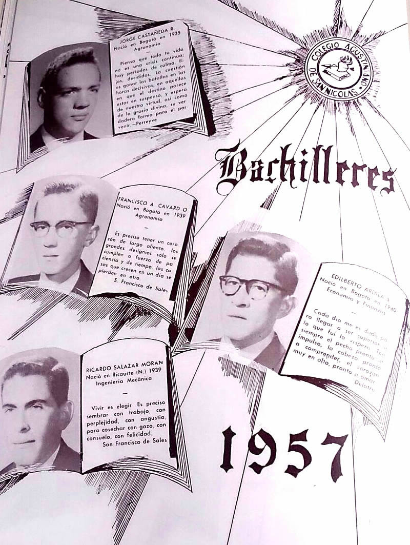 Bachilleres 1957 - Ricardo Salazar